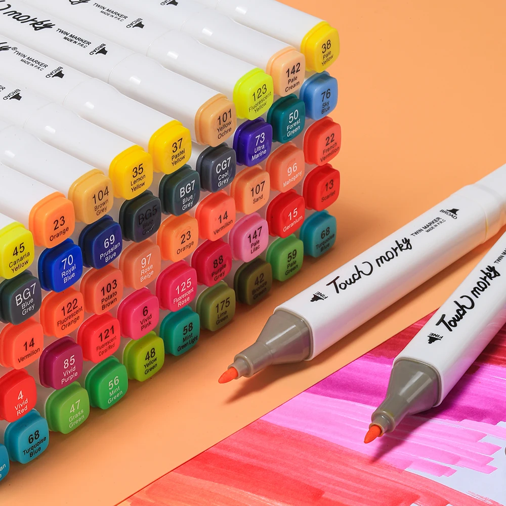 ArtMarkersPens2436486080168ColourDualTipsMarkerSet