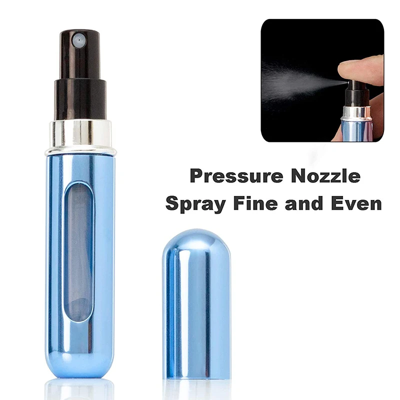 Refillable Perfume Bottle Mini Perfume Atomizer 5ml Portable Refillable Perfume Bottle With Spray Pump For Travel