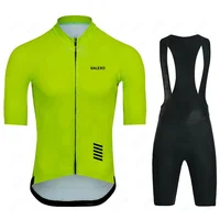2024 SALEXO Cycling Jersey Set 19D Bike Shorts Set Men New Summer MTB Ropa Ciclismo Short Sleeve Bicycle Shirts Maillot Clothing 2
