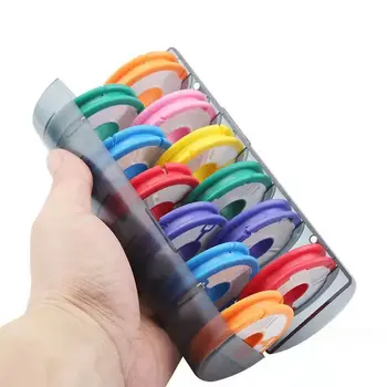 Rainbow Fishing Main Line Box Winding Board High Quality Fishing Box Fishing Tools 6-10 Spindle Silicone Main Spool 1