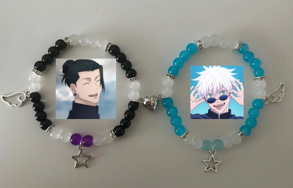 Gojo x Geto Matching Couple Friendship Bracelet Jujutsu Kaisen