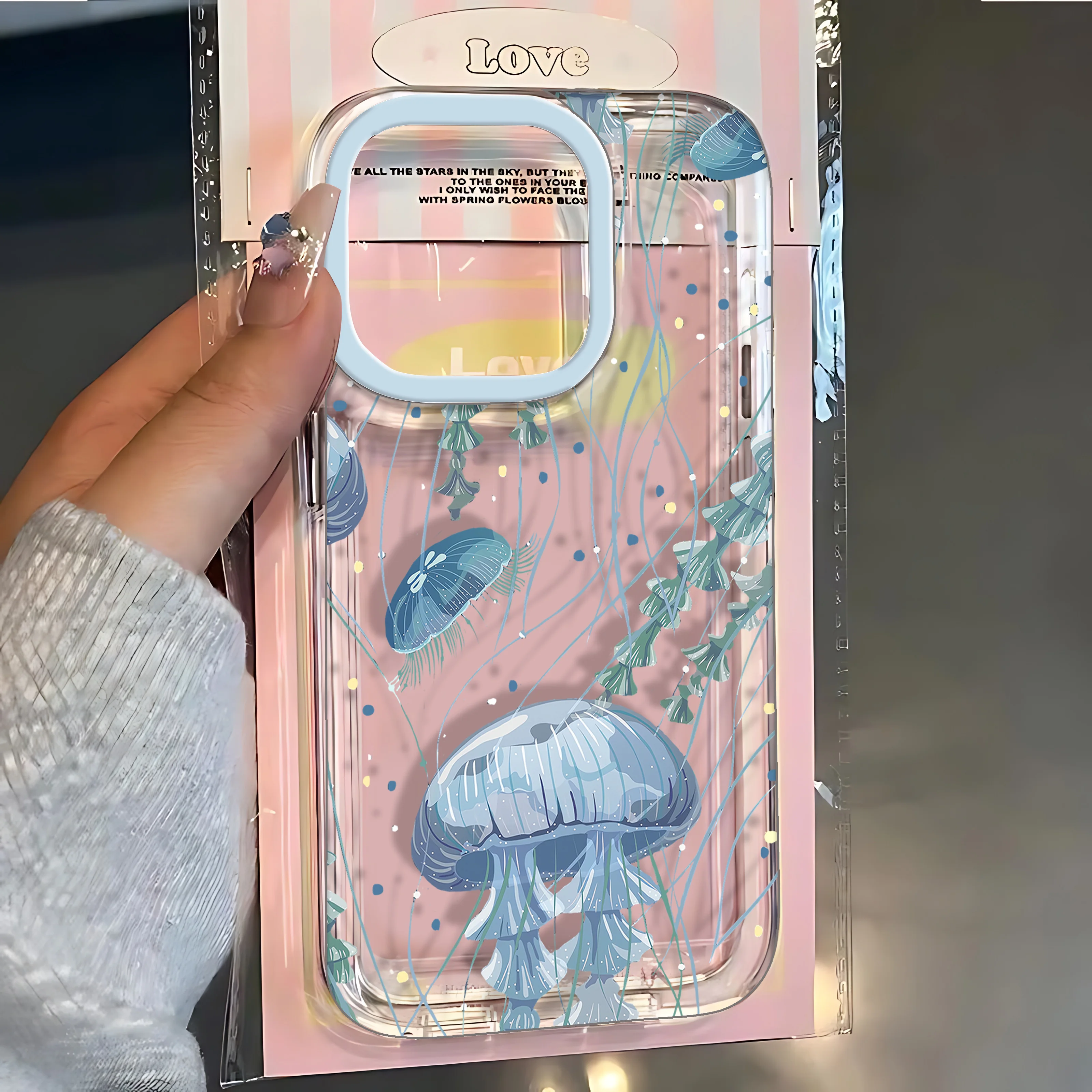 Summer Ocean Shell Turtle Print Phone Case Cover