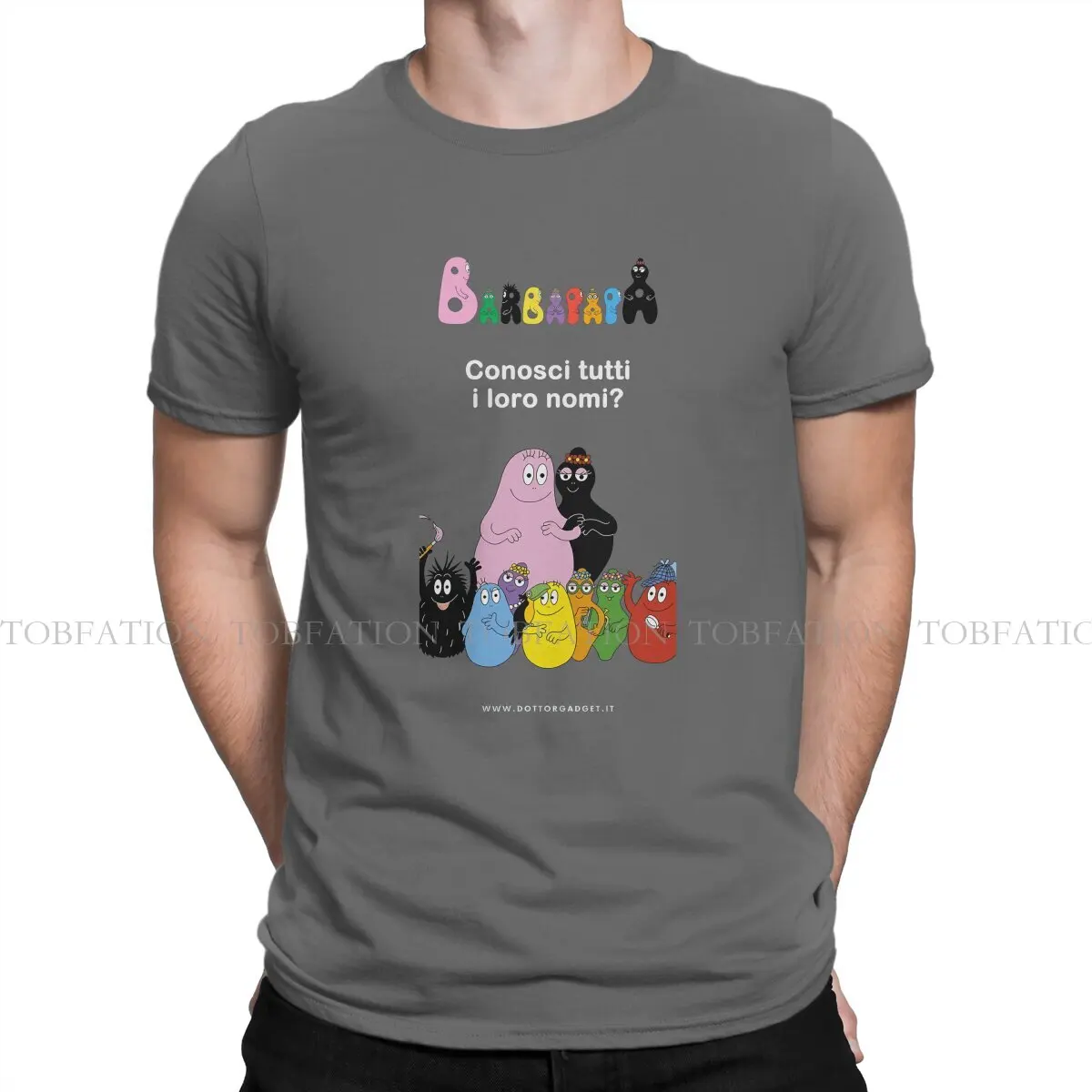 Conosci Tutti Barbapapa Tshirt Top Cotone Oversize Ofertas Abbigliamento Uomo Casual T Shirt Da Uomo