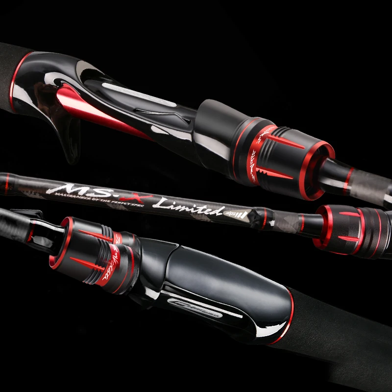 

Histar MS-X One Tip 1.80m to 2.46m High Strength New Handle Medium Fast Action Full Carbon Spinning and Casting Fishing Rod