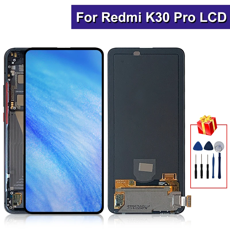 

6.67" Display For Xiaomi Redmi K30 Pro LCD Touch Screen Digitizer Assembly For Mi POCO F2 Pro Display Replacement Parts Xiaomo