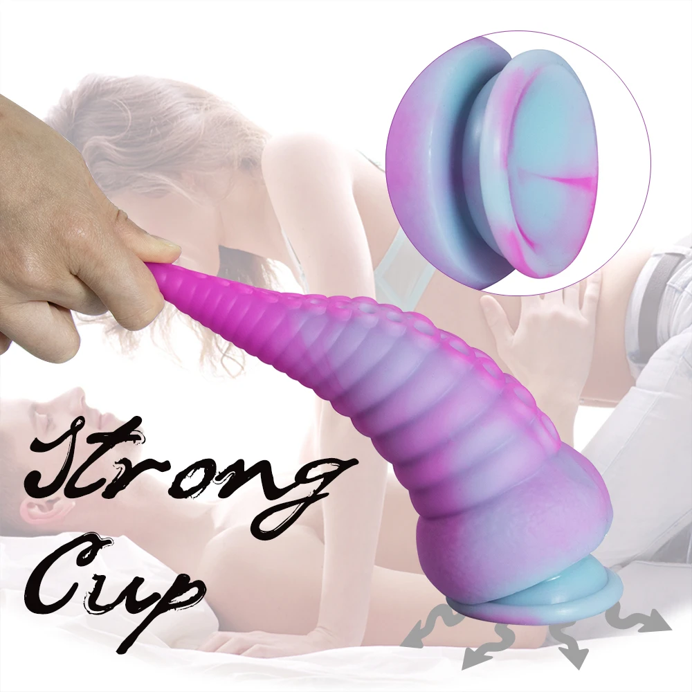 Octopus Tentacle Monster Huge Dildo Adult Anal Butt Plug G Spot Sex Toy Prostate Massage Liquid Silicone Strong Suction Cup Play