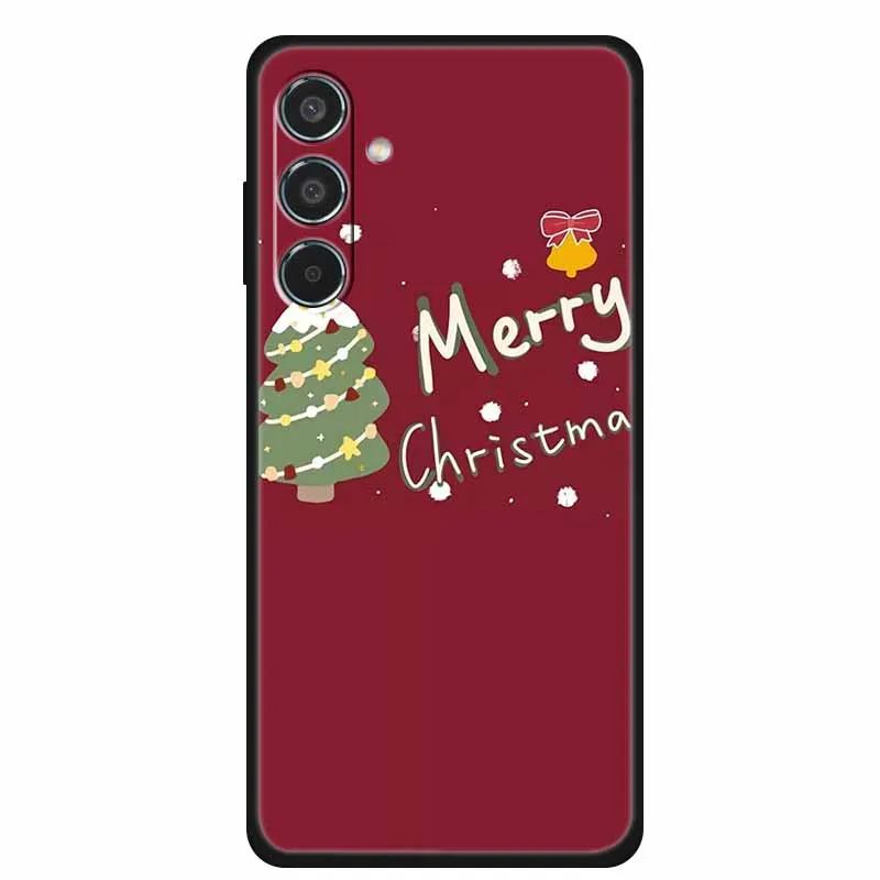 Festive Holiday Soft Silicone TPU Phone Case - Christmas Edition