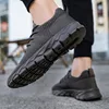 Fujeak Lightweight Casual Men's Shoes Anti-slip Comfort Breathable Sneakers Outdoor Running Shoe for Men Push Size Mesh Footwear 3