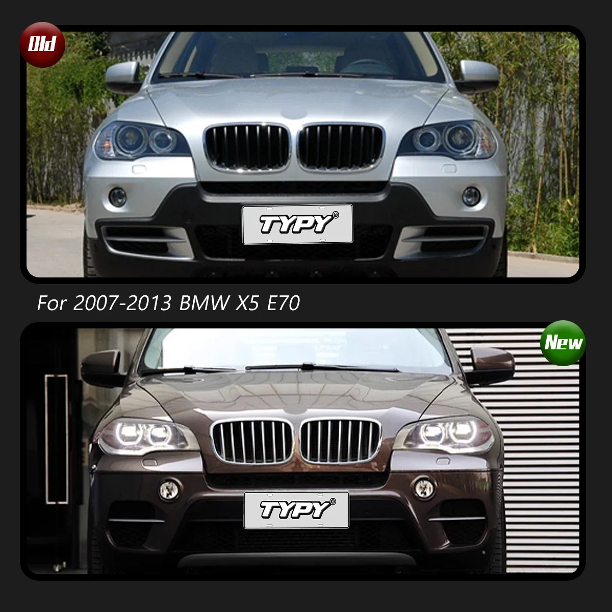 LEDヘッドライトX5 TYPY 車ランプ BMW X5 E70 ヘッドライト 2007-2013