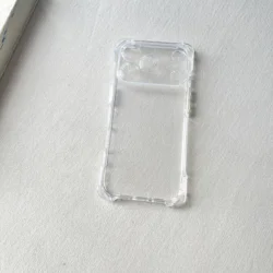 Adjustable Cross - Body Phone Case with Long Strap and Air Protective Design - iPhone 17 (Clear)