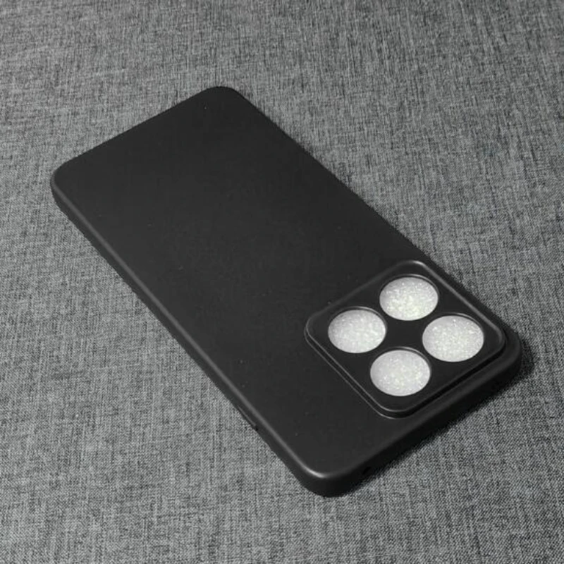 Frosted Black Soft TPU Protective Phone Case Shell