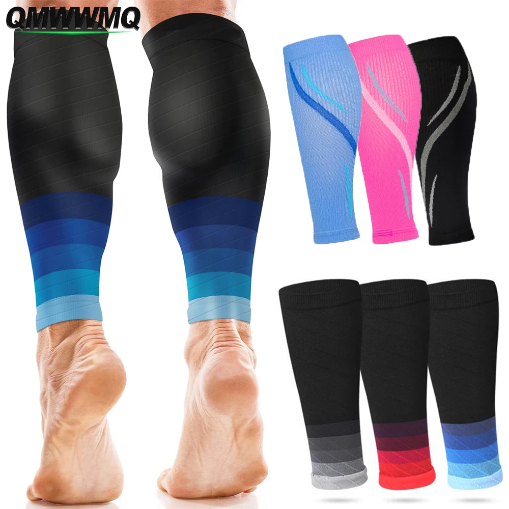 1Pair Compression Calf Sleeves (20-30mmHg) for Men & Women-Perfect Option To Compression Socks for Running,Shin Splint,Leg Pain