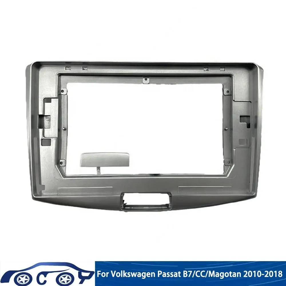 

Рамка для автомобильного DVD-плеера 10 дюймов, комплекты отделки аудиоприборной панели, экран 2 Din для Volkswagen Passat B7/CC/Magotan, комплект рамок