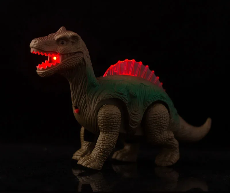 Electric Walking Dinosaur Toys Glowing Dinosaurs with Sound Animals Model  for Kids Children Interactive  Gift 3