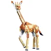 Animals Figures Fox Kangaroo Giraffe Figure Model Building Blocks Kits Toys For Children Wild Animal Kids Gifts 1