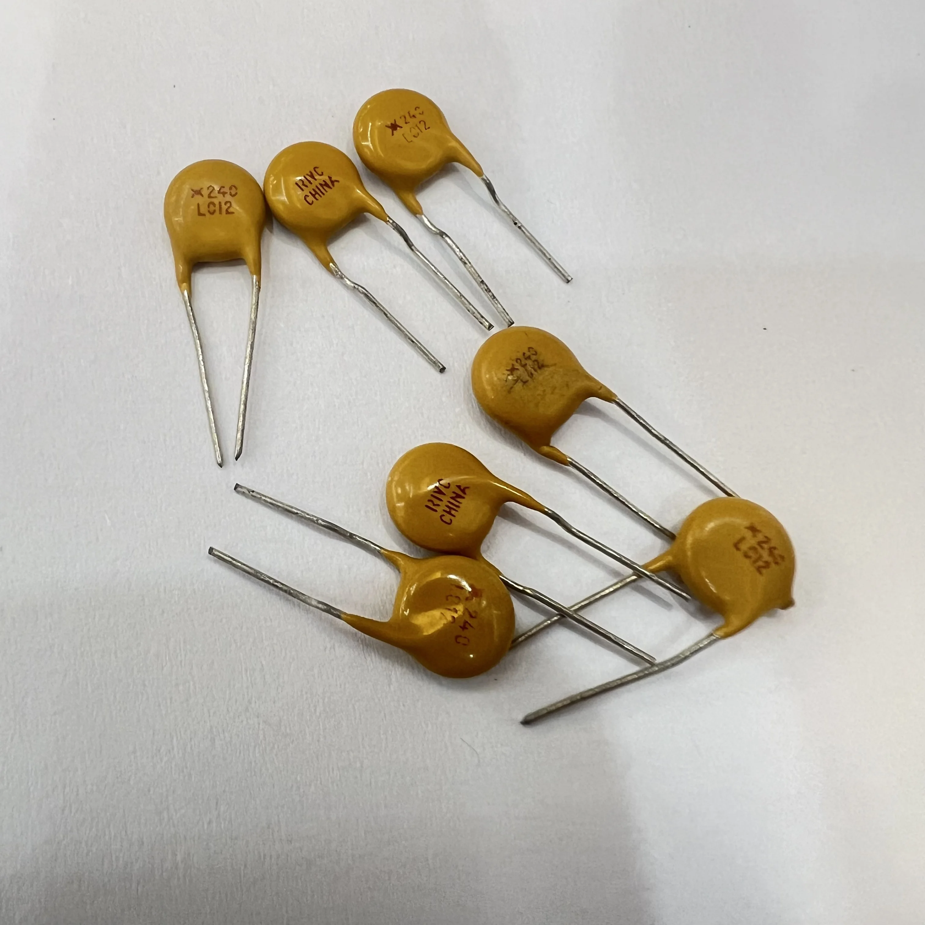 Polymeric PTC Resettable Fuse 240V (265V Int) 120 mA Ih Through Hole Radial, Disc LVR012