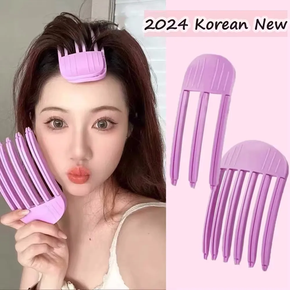 Korean Hair Root Natural Fluffy Hair Clip No Heat Rollers Styling Clip Height Bangs Hairpin Curler Tools Easy To Use
