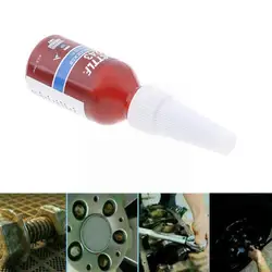 Filetage de colle à vis 10ml, Agent de verrouillage, fil adhésif anaérobique tout métal résistant, types de durcissement, colle 243, kas X5a3 