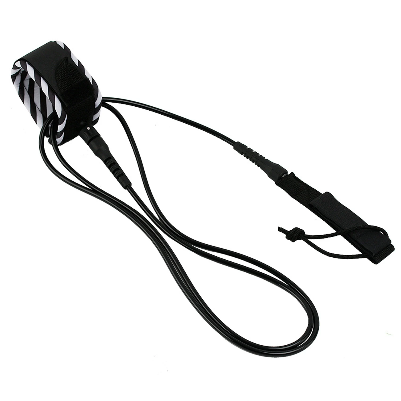 

6 футов, высококачественный поводок для весла, Спортивная доска для серфинга, веревка для ног, водные принадлежности, аксессуары, 6 футов, чистый черный