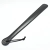 48CM Length PU Leather Horse Whip Paddles, Equestrian Riding Crop Whips with Wrist Strap 4