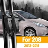 Wiper Front Wiper Blades For Peugeot 208 2012 - 2018 2013 2014 2015 2016 2017 Windshield Windscreen Window 26"16" Accessories 1