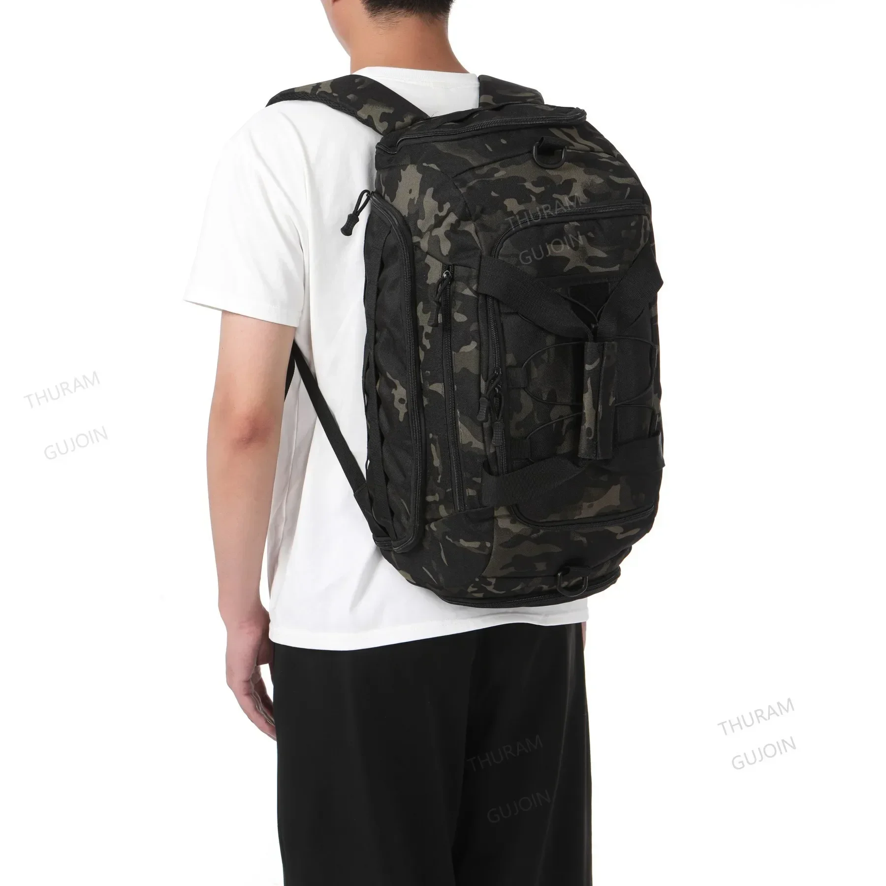 Tactical Gym Backpack with Shoe Compartment for Men and Women