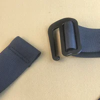 (Lightweight Thin Belt) 2.5CM Narrow Aluminum Alloy Buckle Nylon Belt 3.8CM Widening Hook Tactical Belt Men's Canvas Women's - Image 5