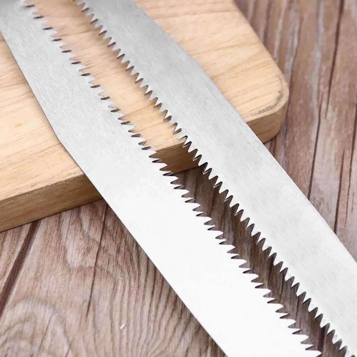 Reciprocating Saw Blade Stainless Steel 5TPI Sharp 2Pcs for Cutting Wood Plastic Frozen Meat Beef Turkey Bone
