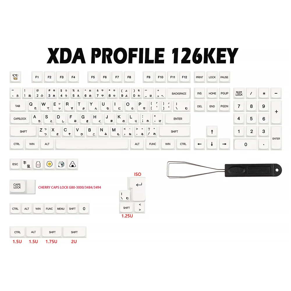 DIY teclado mecânico personalizado, Apple Mac, ISO