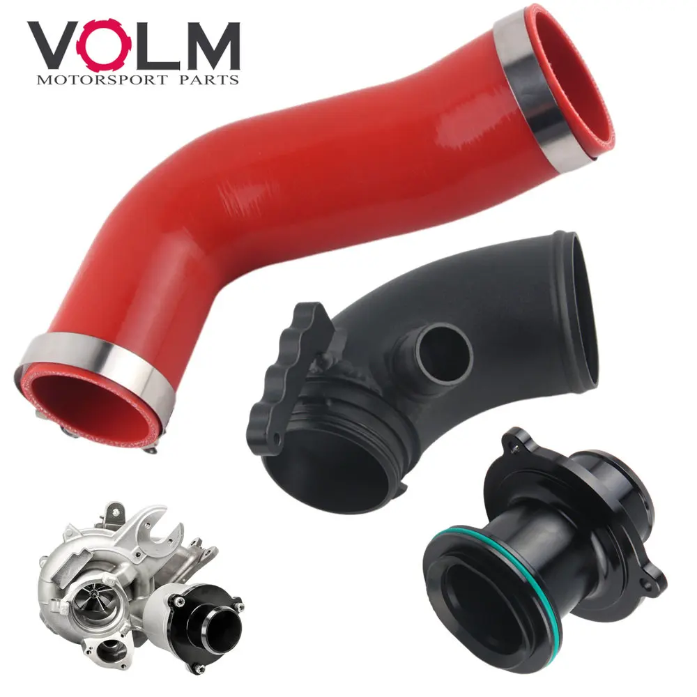 Car Turbo Inlet Outlet Upgrade Pipes Intake Tubes Turbo Muffler Delete For Golf 7 Audi A3 EA888 Gen3 air intake kit