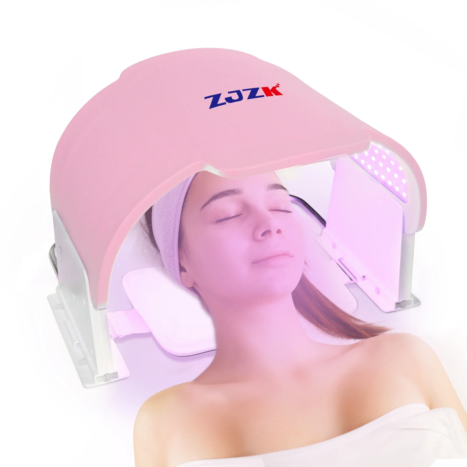 

ZJZK New 7 Colors 990 Beads Professional Salon Korean Beauty Face Mask Device Beauty Products For Women Skin Tightening