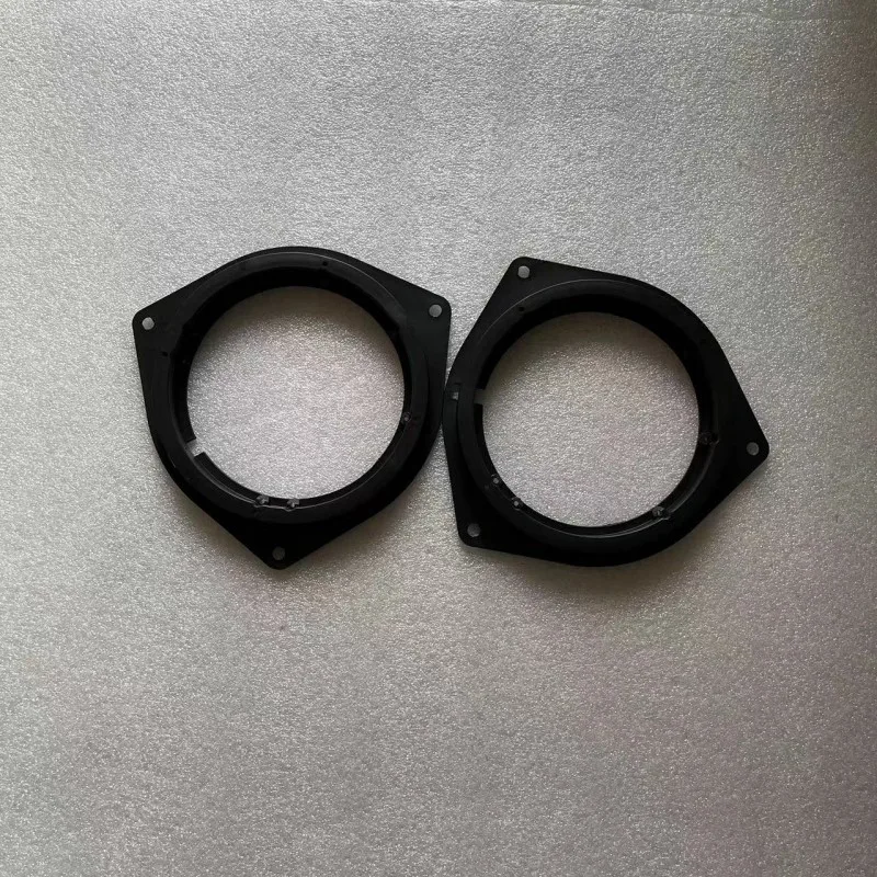 Car Front rear door Stereo Speaker mat Adapter wire mount plugs Plates Bracket Spacers Ring 6.5 inch audio speakers kit midrange speakers audio speaker adapter door speaker covers car speaker grille car audio amplifier For 2009-Toyota RAV4