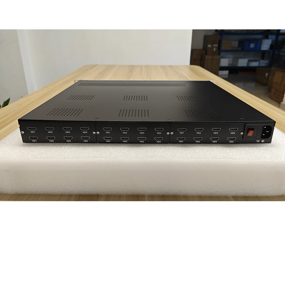 8 12 16 20 24 Hdmi Naar Rf Naar Rf Hd Encoder Modulator Dvb-T Dvb-C Atsc Isdbt Hotel Kabel Tv-Systeem Hdmi Naar Rf