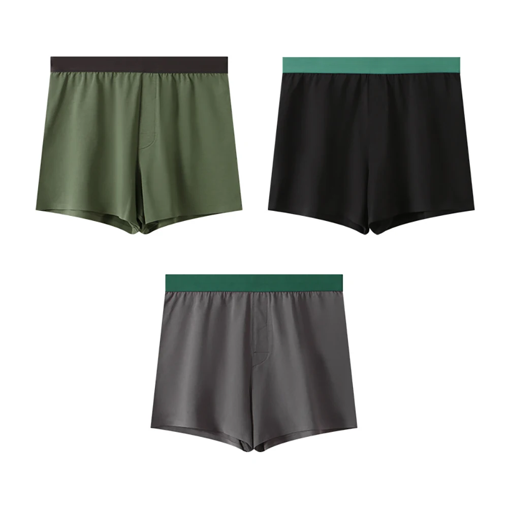 

Трусы-боксеры мужские тонкие бесшовные, 3 шт.