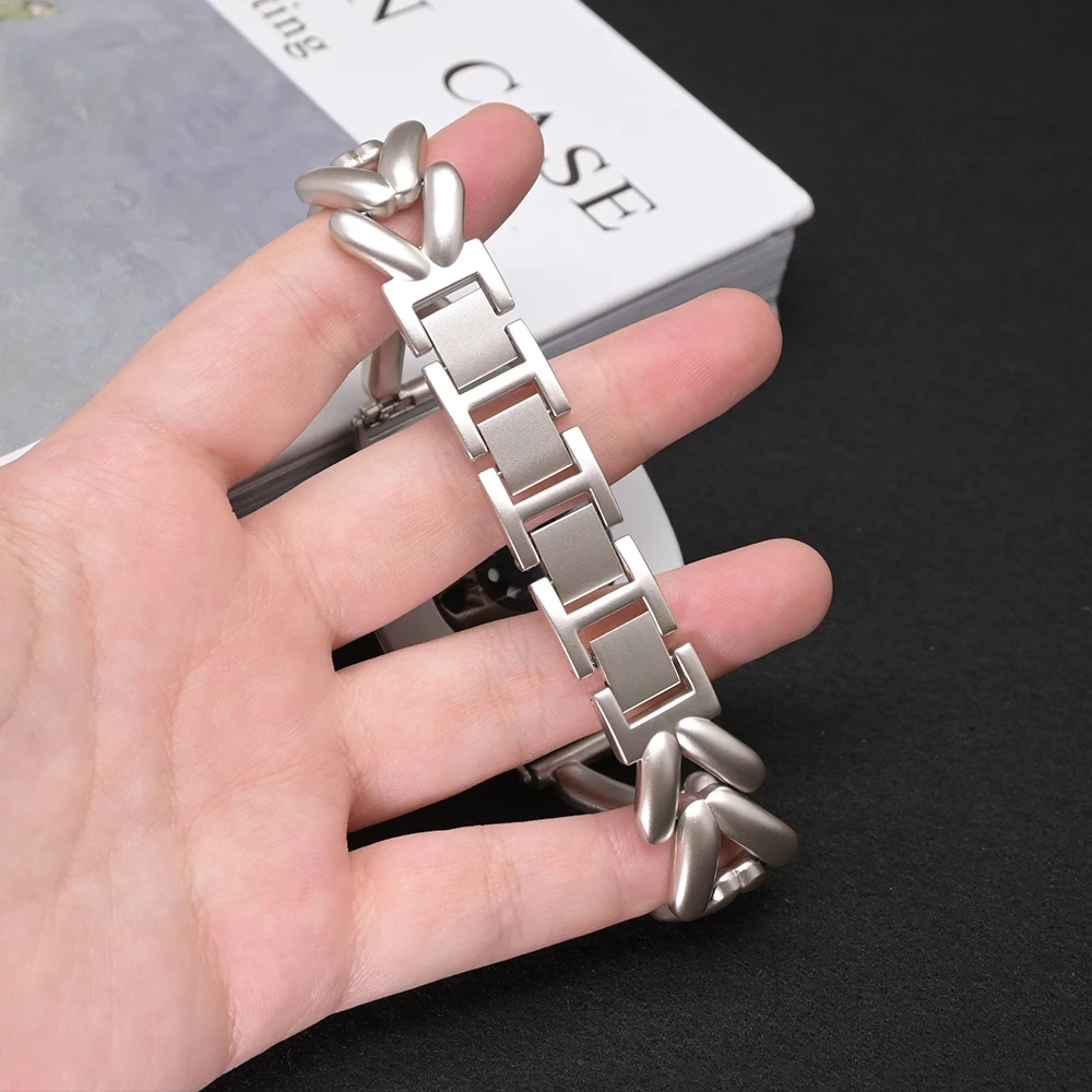 Elegant Stainless Steel Bracelet for Women - Premium Watch Band Replacement