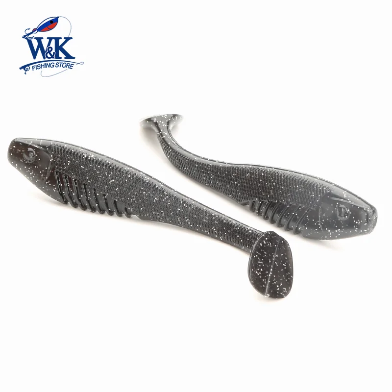 Colorful Soft Lures with Texas Rig 10.5cm & 13cm Swimbait for Zander Snook Pike Fishing Bait UV Action Soft Baits Shad Lures