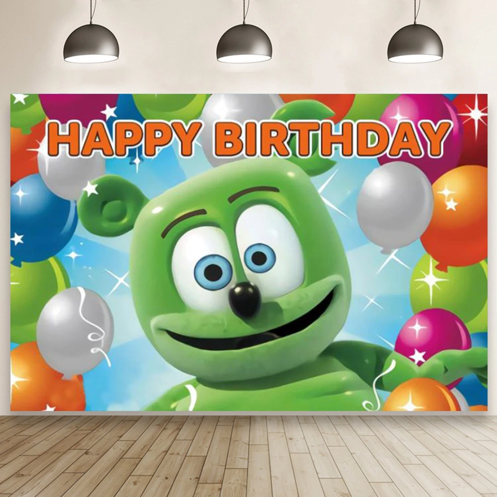 Descobrir 74+ imagem happy birthday gummy bear - br.thptnganamst.edu.vn