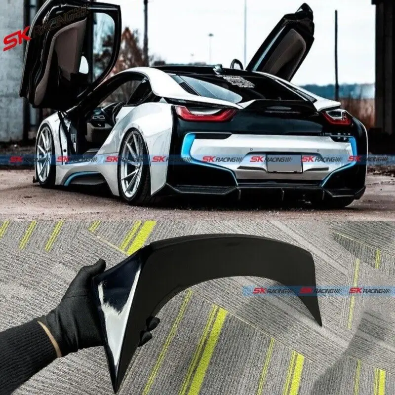 Gloss-Black-Rear-Trunk-Lip-Spoiler-Wing-Duckbill-Fits-BMW-i8-I8-Coupe ...