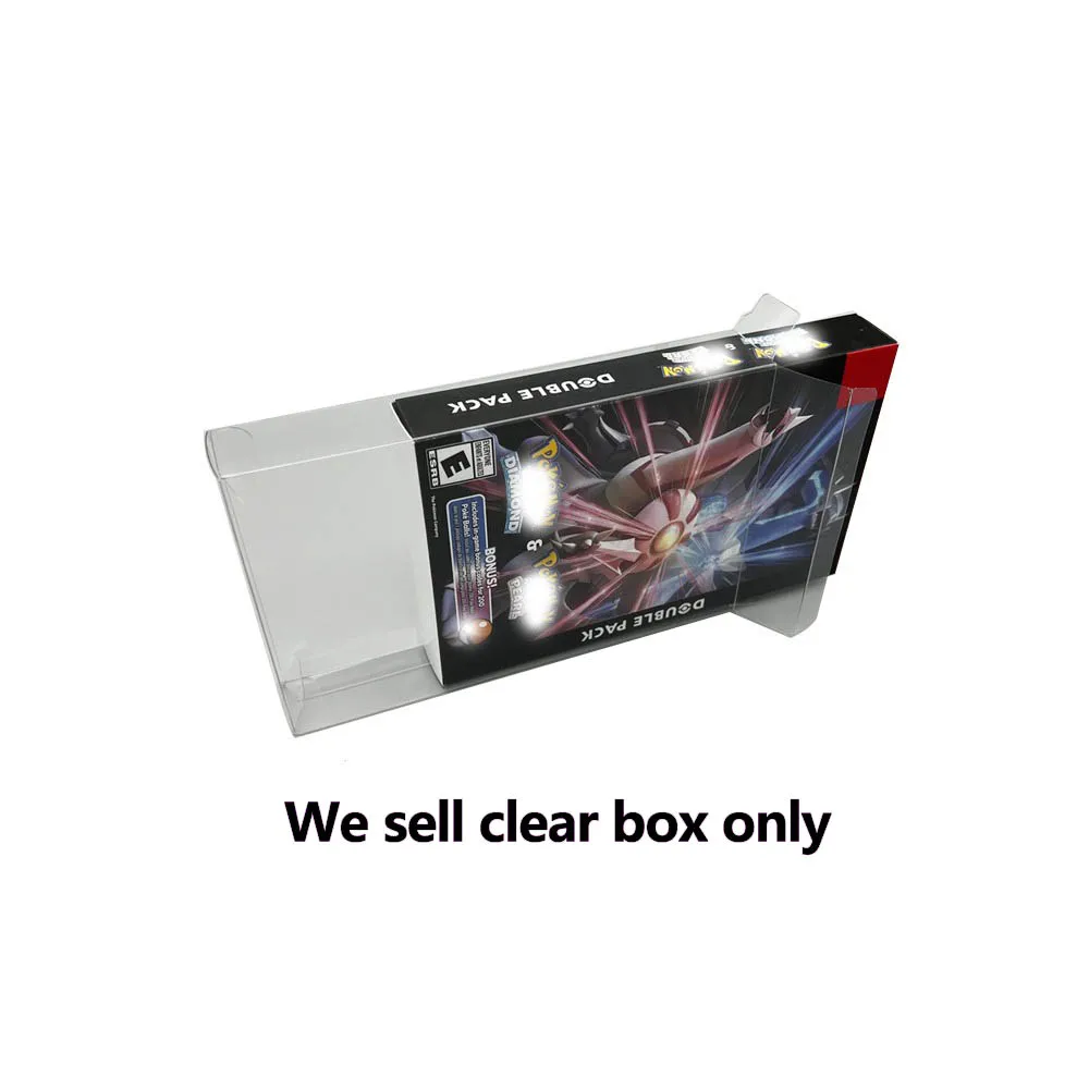 Coperchio Protettivo In Pet Trasparente O Interruttore Ns Poke Mon Pearl Diamond Bundle Double Pack Edition Storage Display Box