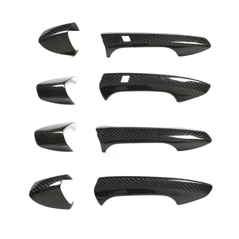 Outside Door Handle Trim Door Handle Decor Durable Smooth Texture Real