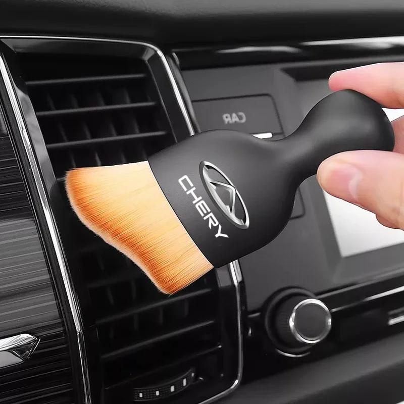 

Car Interior Cleaning Brush Center Console Clean Tool Air Outlet Cleaning Soft Brush for Chery Fulwin QQ Tiggo 3 5 T11 A1 A3 A5
