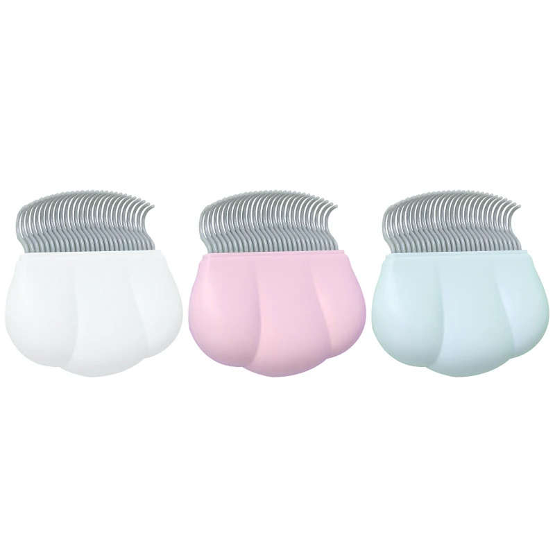 

Pet Dematting Comb for Shell Shaped Dog for Cat Comb Short & Long Hair Removal Brush for Removing Matted Fur Pet Supplie