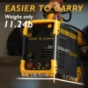 TOOLIOM 135A MIG Welder Flux Core 110V MIG Welder Gasless Flux MIG/Lift TIG/Stick 3 in 1 Welding Machine IGBT DC Inverter 2