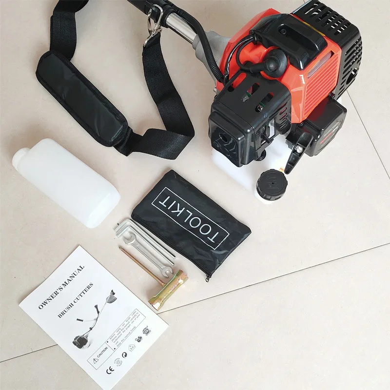 공장 판매 43cc 2행정 엔진 가솔린 잔디 예초기/풀깎이 기계 가솔린 잔디 트리머 잔디 깎는 기계