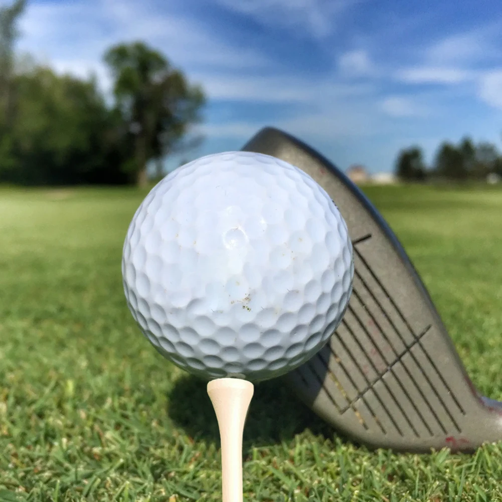 100 Count Golf Tees Bamboo Tee Golf Balls Holder 4 Sizes Available Stronger Than Wood Tees  42mm 54mm 70mm 83mm Golf Accessories