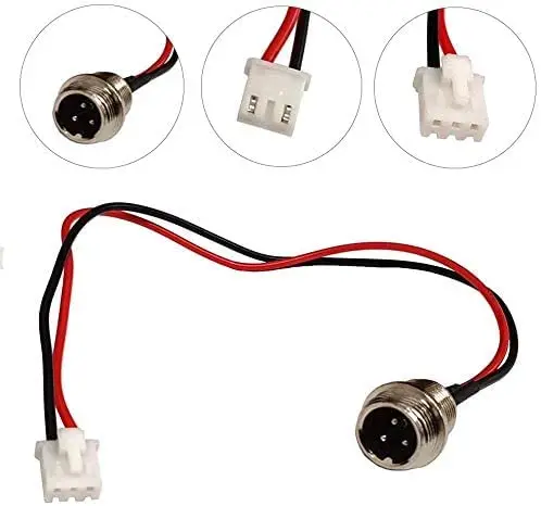 Hoverboard Charging Port Tech Hoverboard Charging Port (2 Pin) For Hover-1 Swagtron TOMOLOO Segway Smart Self-Balancing Electric Scooter