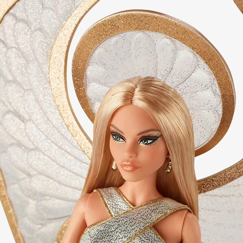 ontslaan Badkamer Vaag pre-sale] 2022 Barbie X Bob Mackie Holiday Angel Doll Barbie Signature Gold  Label Doll Collection Toy Hcc00 - Dolls - AliExpress