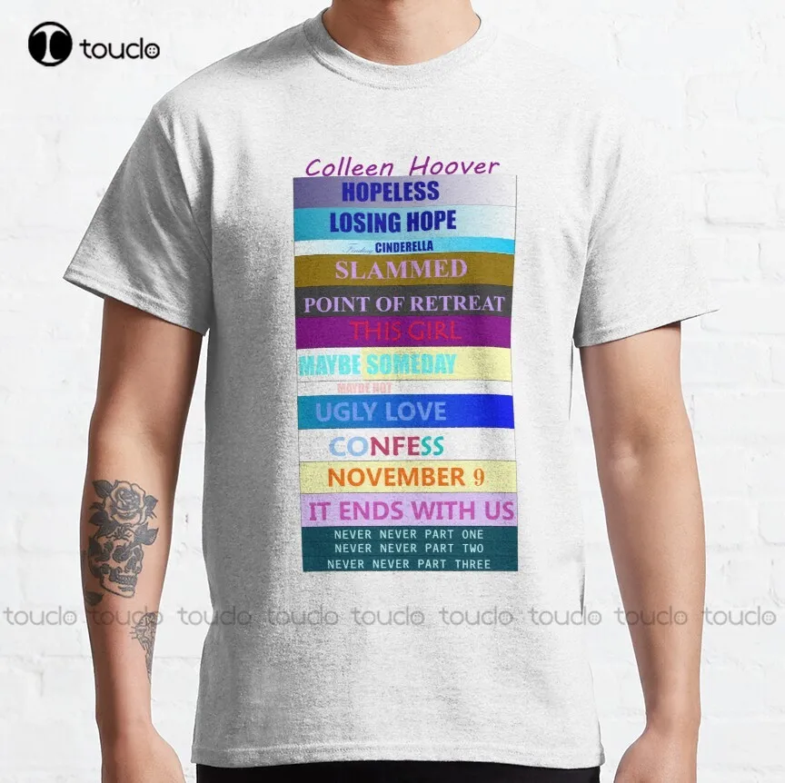 Colleen Hoover Spices Classic T-Shirt Mens Pink Shirt Fashion Creative Leisure Funny Harajuku T Shirt Regalo Di Natale Xs-5Xl Nuovo
