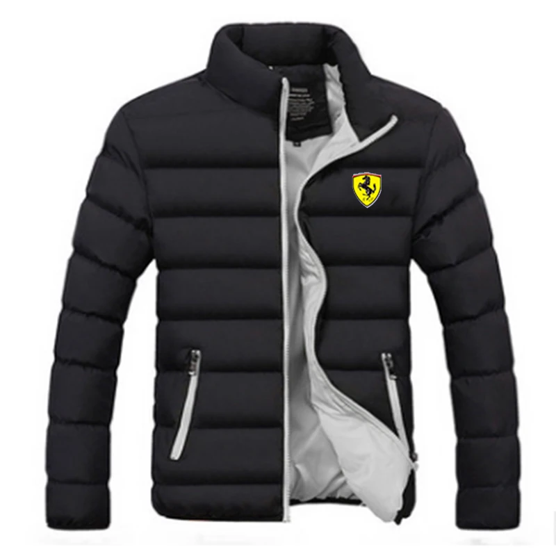 AIM9GT S85c94fa8dc914e1293153ec8221cd17fV Autumn and winter shotsale New Ferrari Jacket Down Jacket Brand Printing men's Casual Fashion men's zipper Top direct sales  
