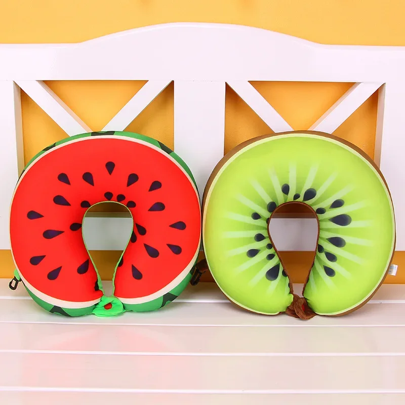 Fruits U Shaped Pillow Cushion Nanoparticles Neck Pillow Car Travel Pillow Travel Accessories 4